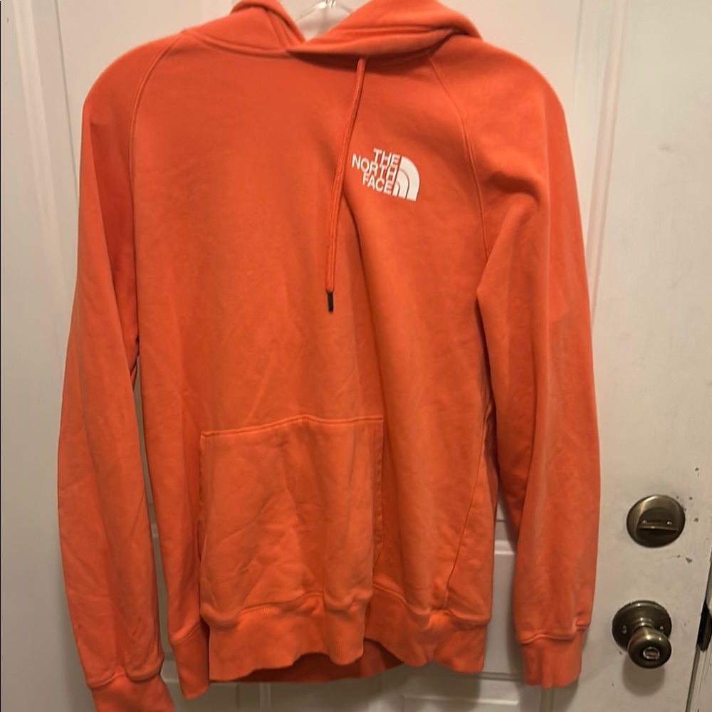 The North Face Men's Orange Hoodie